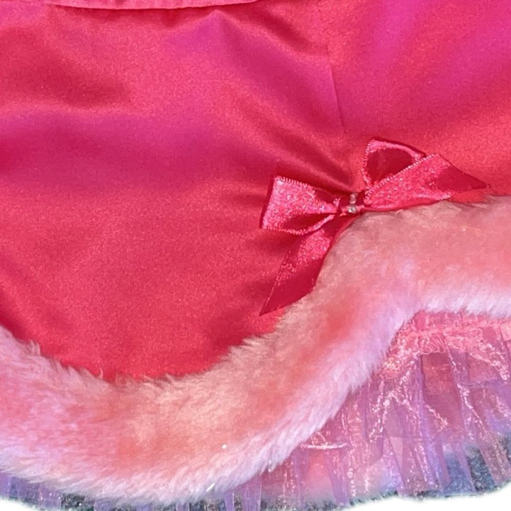 Victoria's Secret "Sexy Little Things" Limited Edition Skirt Pink Faux Fur OS - Picture 11 of 11